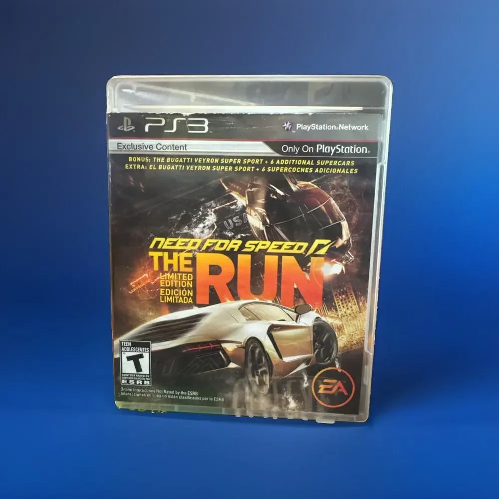 Need for Speed The Run PlayStation 3 - Pre-Owned - Slight Damage To Cover CIB